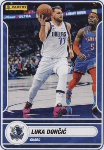 2023-24 PANINI IMMACULATE LUKA DONCIC HORIZONTAL VARIATION 10/75