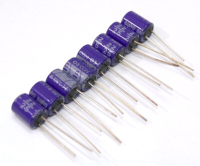 NEW X 8 pcs. Sanyo 25V 22UF OScon OS CON Organic Elect Audio NEW X 8 pcs. Sanyo 25V 22UF OScon OS CON Organic Elect Audio