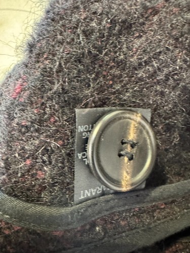 $750 Isabel Marant Etoile Dante Boucle Brown Wool Alpaca Blend Coat Jacket Sz S - Picture 13 of 21