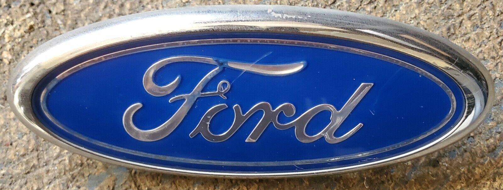 CLASSIC BLUE FORD EMBLEM FOR FRONT GRILLE eBay