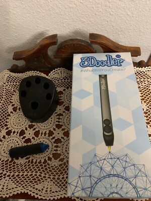 3Doodler 2.0 3D Printing Pen New in Open Box with Stand and Nozzles