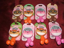 John Hinde My Name [Girls] Happy Smiles Animals Toothbrush Holder & Suction Cup