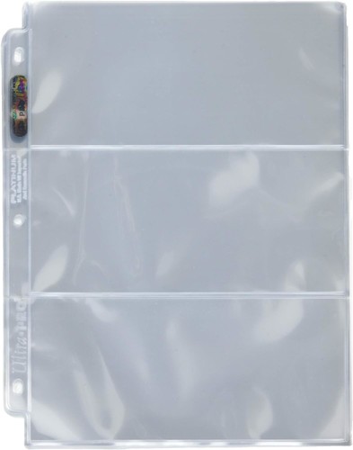 Ultra PRO Sports Trading Card Albums, Binders & Pages (3-Pack) Ultra Pro  Rigid Page Protectors For PSA Graded Slabs - Holds 4 Cards, Lock-In Tabs  Toploader Pages