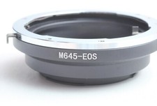 Pro Lens Mount Adapter for Mamiya M645 Lens to Canon EF DSLR Camera
