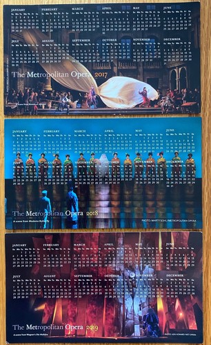 Magnets Metropolitan Opera Calendar 2017/2018/2019 Romeo&Juliet/Madama 