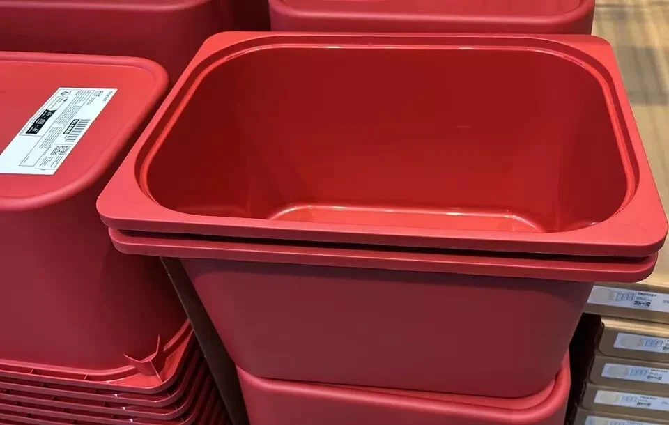 IKEA Trofast Box,rot, 42x30x23cm Aufbewahrungsbox Kiste Regalboxen Spielzeug