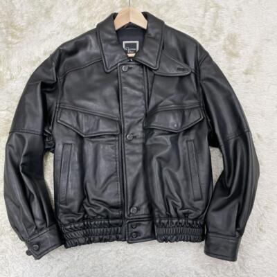 CHRISTIAN DIOR SPORTラムレザージャケット M ブラック CHRISTIAN DIOR SPORTラムレザージャケット M ブラック