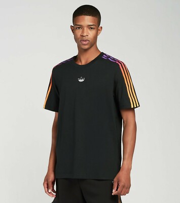 adidas Originals Men's SPRT 3-Stripes Tee GN2423 | eBay