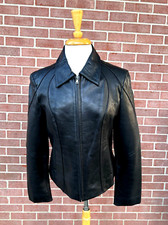 Lnr By La Nouvelle Renaissance Brown Women's 100% Leather Soft Jacket size L