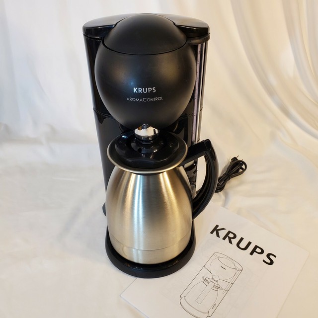 Krups Aroma Control Coffee Maker With Thermal Carafe 10 Cup Model 229
