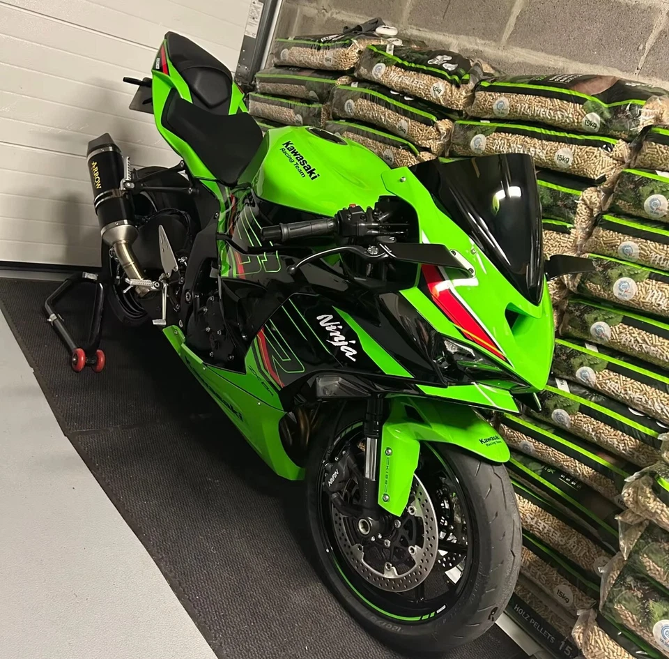 ZX4RR CNC Rotatable Wind Swivel Rear view Mirrors For Kawasaki NINJA ZX-4RR - Image 3 of 4