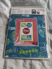 NIP Autumn Leaves Cardboard Travel Voyage Crafting Frame Kit 46 pc