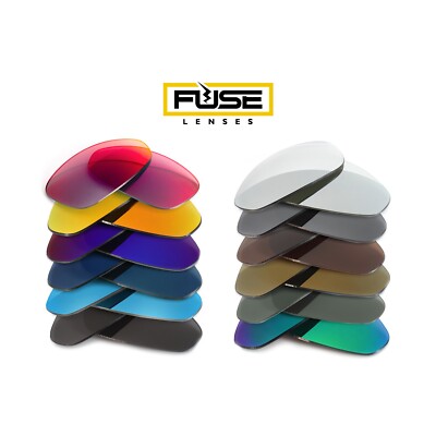 Fuse Lenses Replacement Lenses for Oakley Straight Jacket New 1999