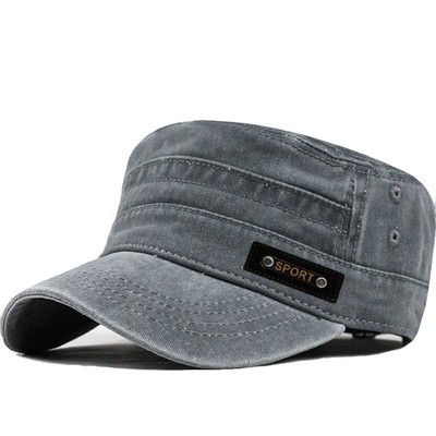 TOP HEADWEAR Washed Cotton Cadet Cap - Adjustable Hook & Loop Closure, One Size Fits Most - View #8