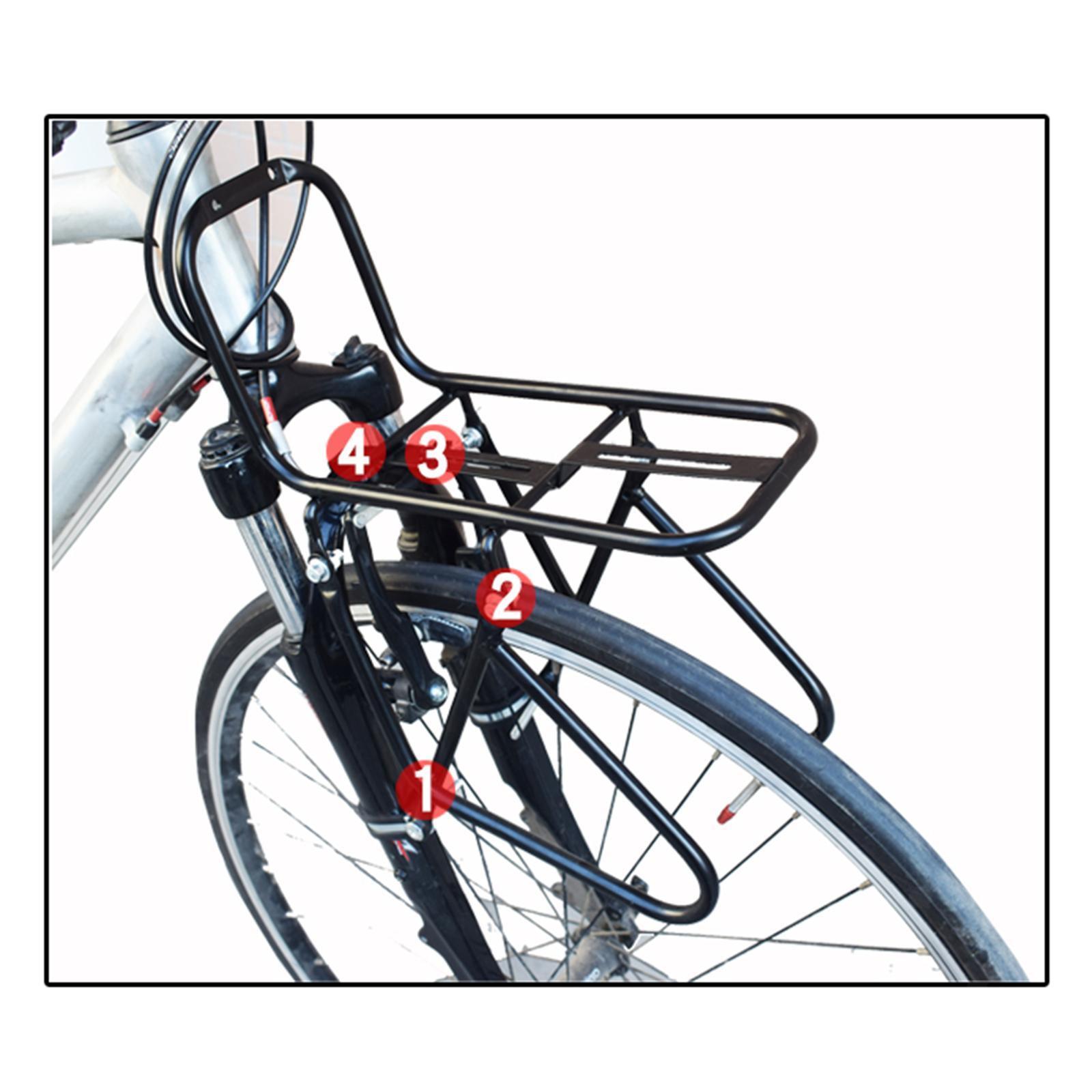 Bike Front Rack Bicycle Carrier Cargo Rack Practical for Mountain Bikes