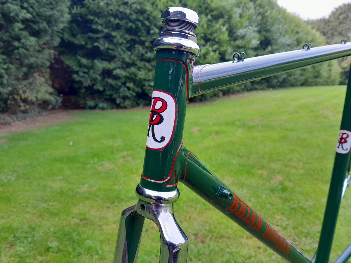 Fourche Carbone Brian Rourke Pour Vélo Route - Tube De Direction 1 Pouce Fileté - Occasion - Roues 700C