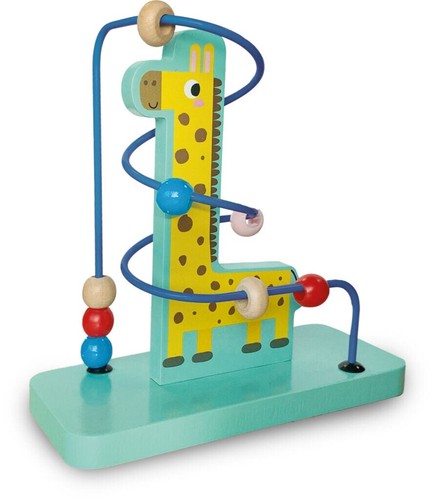 SES CREATIVE Tiny Talents Bead Maze Giraffe - Picture 3 of 4