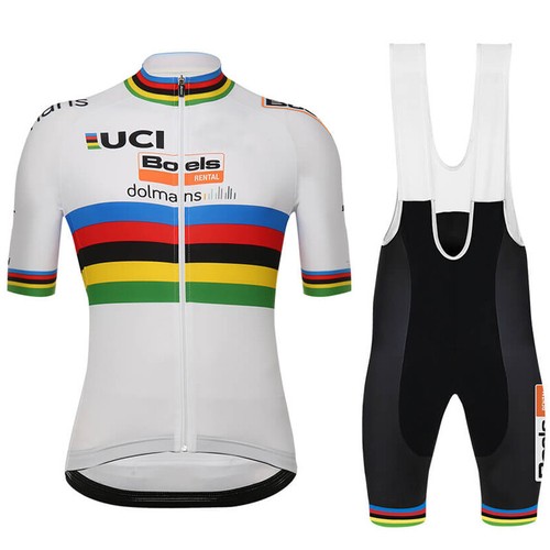 Classic Style Mens Cycling Short Sleeve Jerseys Bib Shorts Set Cycling Jersey - Picture 67 of 74