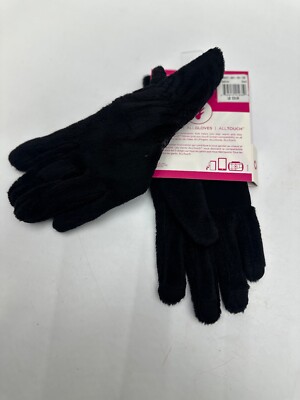 180S WOMENS LUSH ALL TOUGH GLOVES BLACK TOUGH SCREEN SIZE LARGE NEW IN PACKAGE