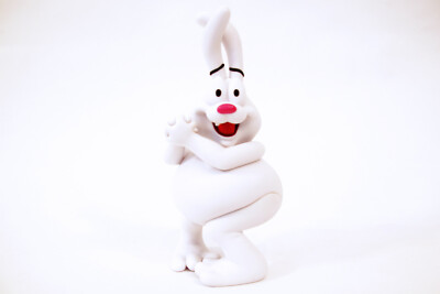 DKE Tricky The Obese Rabbit Popaganda Cereal Killers Ron English Actionfigur