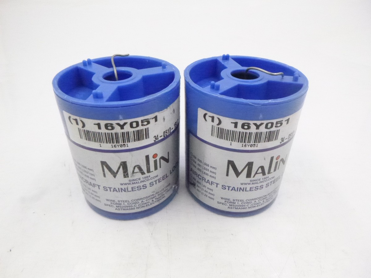 tafu20素子C2L1 2 Pack Aircraft Safety Lock Wire MS20995C 1 LB Roll 0.051