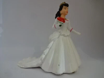 Sammelfigur / Märchen Figur " Die Eiskönigin " ( Frozen ) Elsa im weißen Kleid - Bild 1 von 2