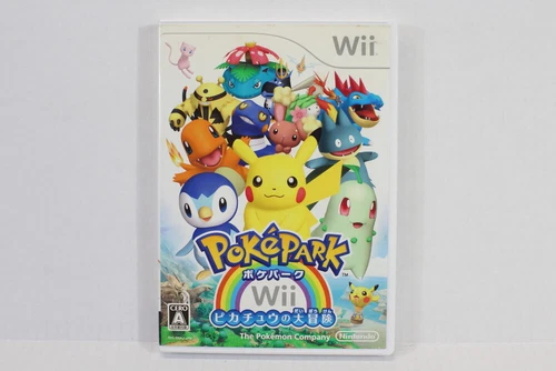 Poke Park Pikachu's Adventure POKEPARK CIB Nintendo Wii Japan Import US Seller