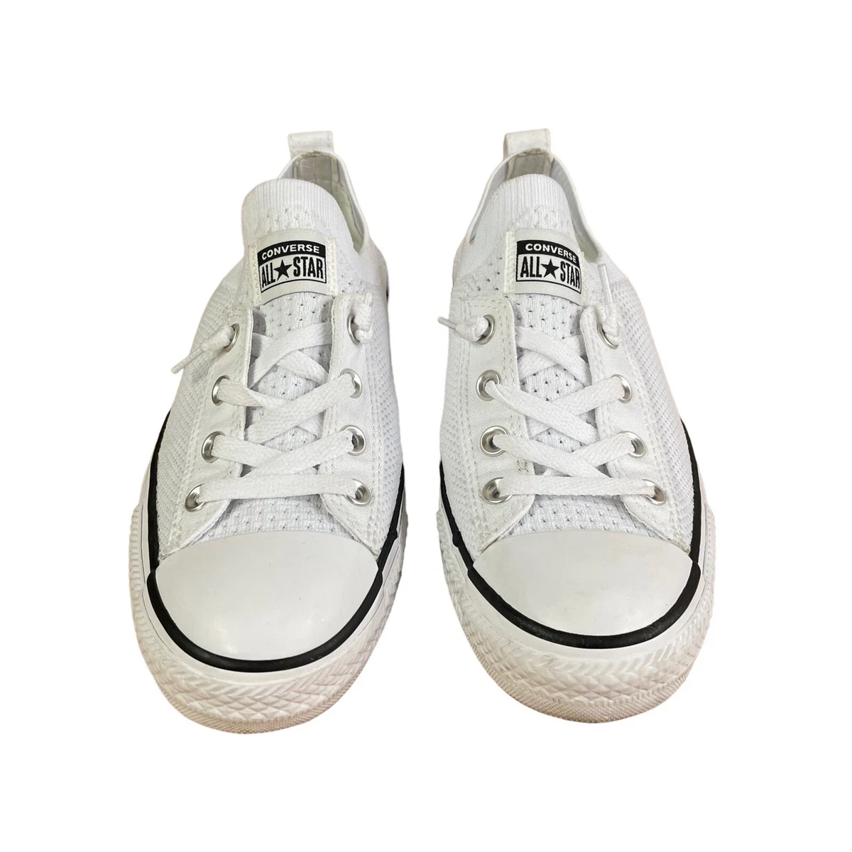 Converse All Star White Mesh Slip On eBay