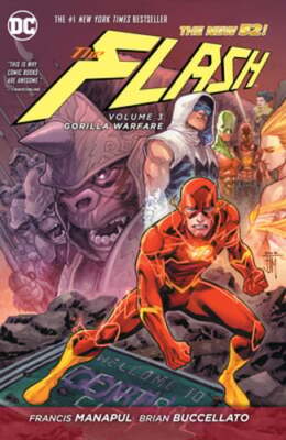 The Flash Vol. 3: Gorilla Warfare (The New 52) by Francis Manapul: Used