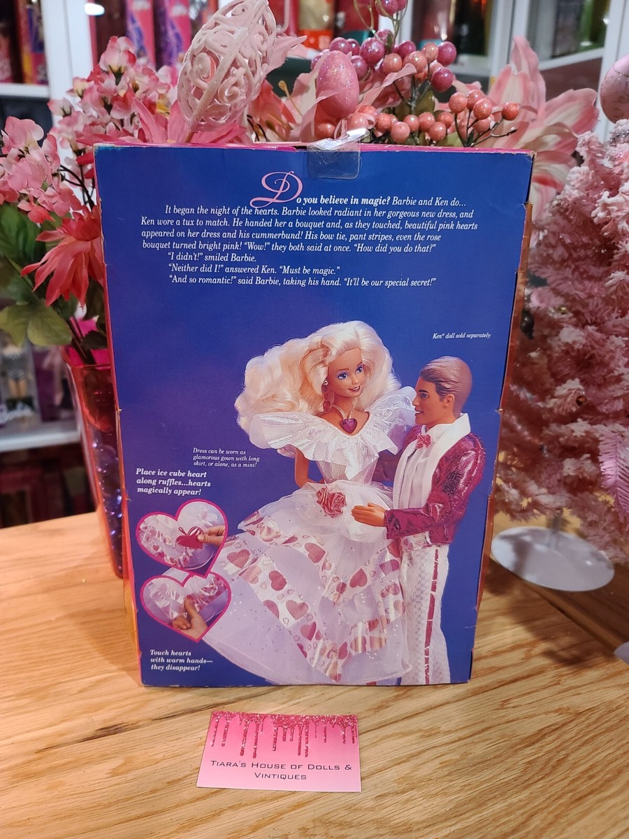 Poupée Barbie Secret Heart 1992 - Vintage, Collection Années 90, Occasion Sans Accessoires