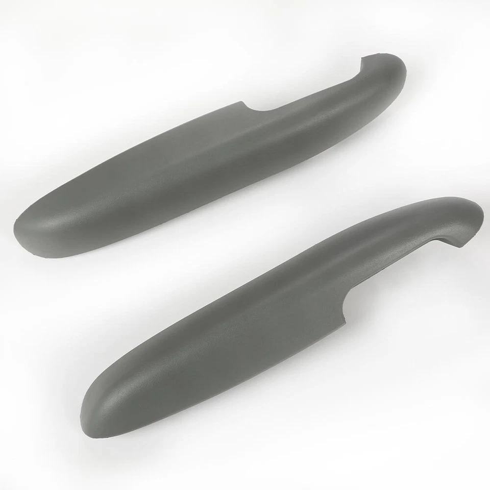 2X Truck Door Armrest Gray Left & Right Side Fit For Cadillac Chevy GMC SUV - Image 2 of 4