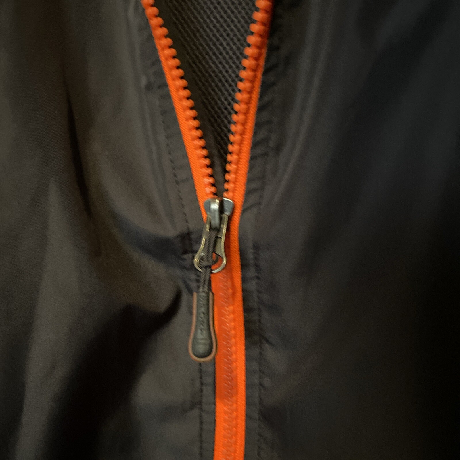 FILA SPORT Giacca Frangivento Uomo Golf Grigio Arancione XXL