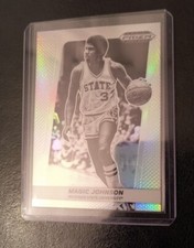Magic Johnson 2022-23 Panini Prizm Draft Picks Flashback #fb-mj Silver Prizm