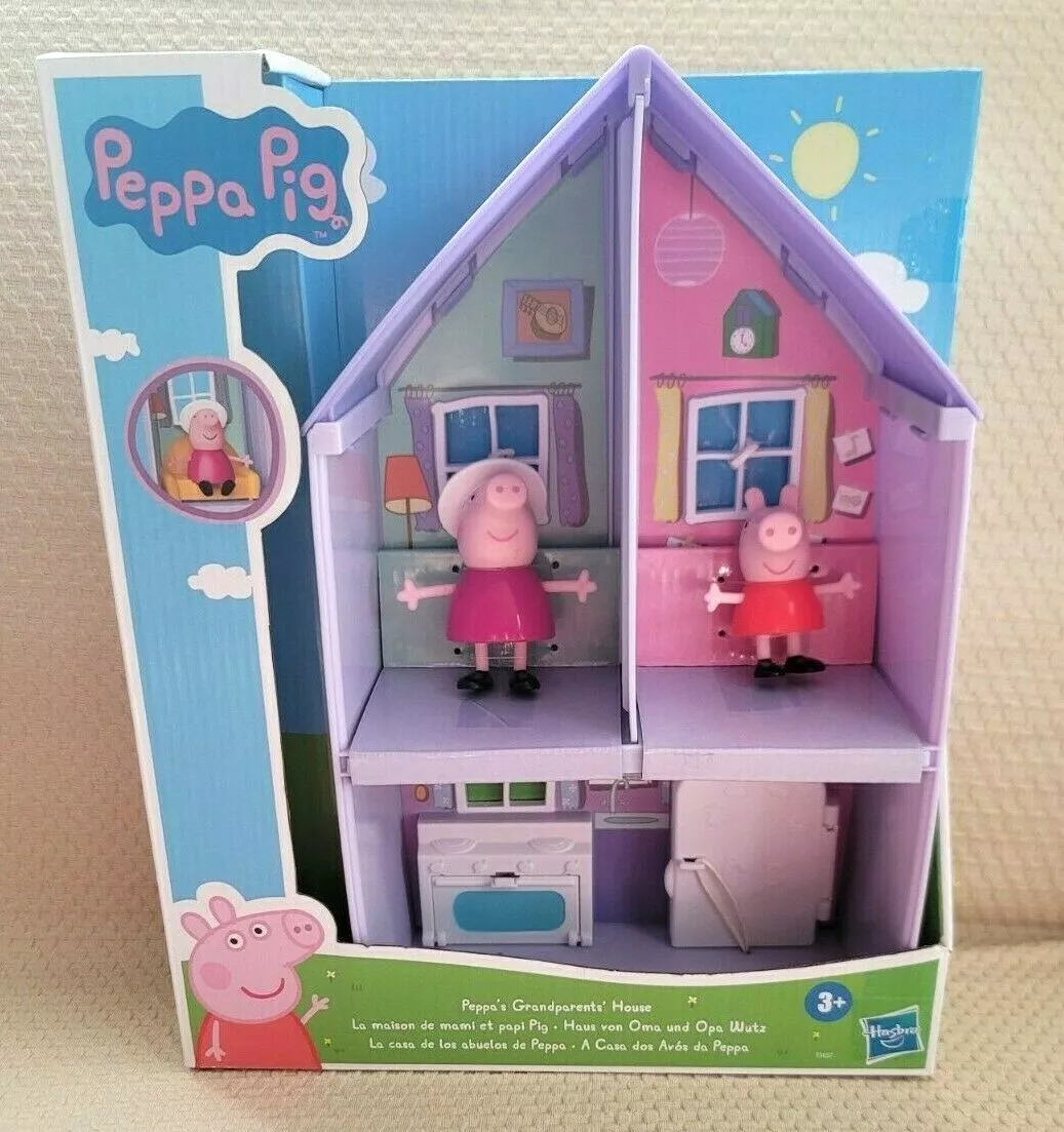 Peppa Pig PEPPA'S GRANDPARENTS HOUSE Toy Set Hasbro Brand New