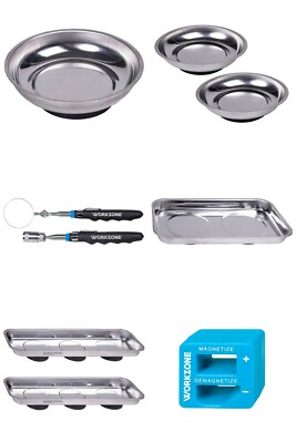 WORKZONE  Magnetic Items/Inspection Tool Insert Household Workshop Garage