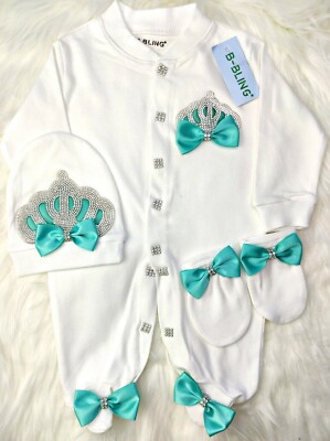 Krone Baby Outfit, Prinz Neugeborener Junge, Take Home Baby Outfit Babyparty Geschenk