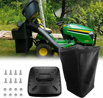 2PCS Medium Density Lawn Mower Grass Bag Fits for Lawn and Garden Tractors Serie