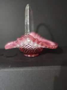 Cranberry Fenton Hobnail | eBay