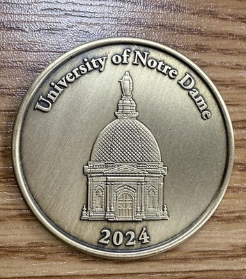 University Of Notre Dame 2024 Father John Commemorative Coin New