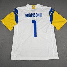 Los Angeles Rams Jersey Boys Large White NFL Football Allen Robinson II 1 Nike