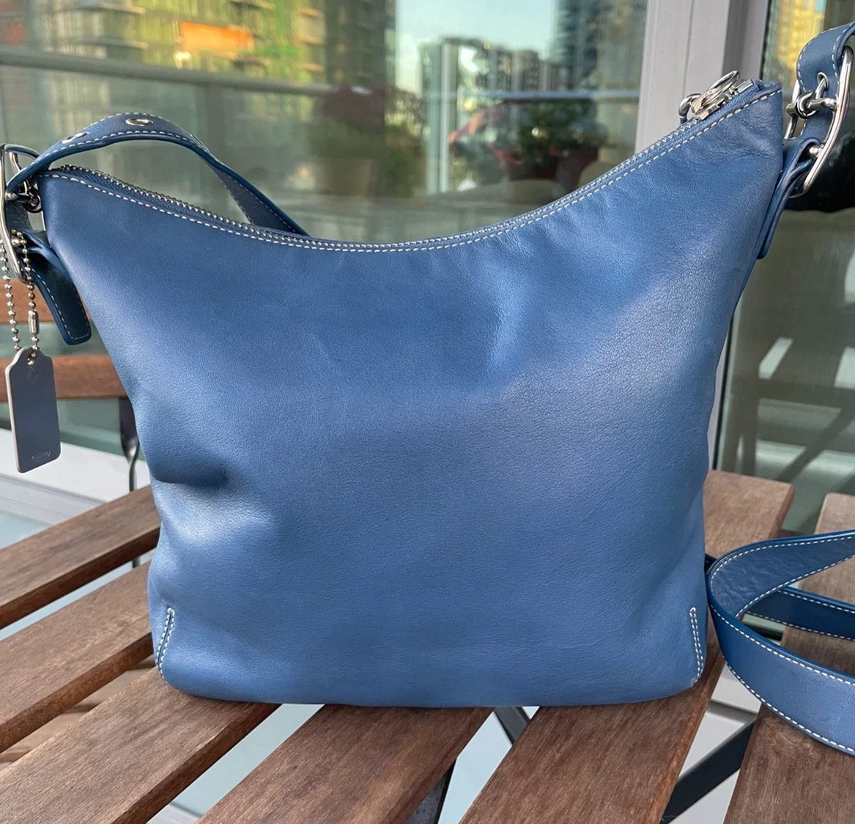 Coach Hobo Bags Blue Bags & Handbags for Women for sale | eBay