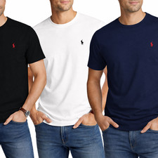 Polo Ralph Lauren Men's Crewneck T-shirt Casual Summer Slim Fit