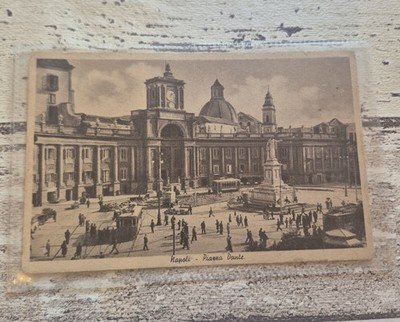 Neapel, Italien - Piazza Dante, Postkarte