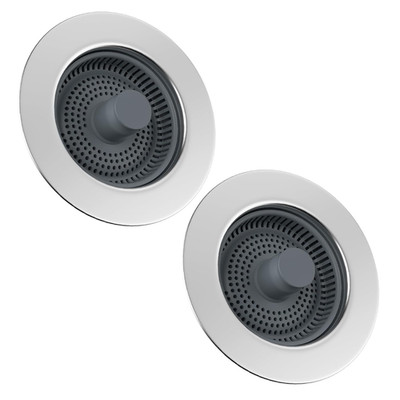Hibbent 3-in-1 Spülsieb Küchenspüle Abflussstop