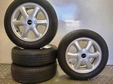 MINI R50 R52 R56 15" Silver R101 Rotator Spoke Alloy Wheels With Tyres 6769405