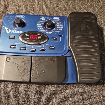 Behringer V-Amp LX1-X Guitar Effects Pedal Multi FX Processor No Power Supply