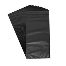 Shrink Wrap Bags,100Pcs 6 x 13 Inches Black POF Heat Shrink Wrap Bags
