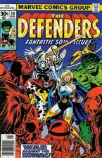 Defenders, The #50 FN; Marvel | Moon Knight - w/Bag+Board