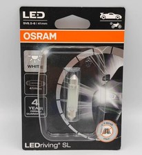 Osram Led White 6000k 12v0.6w Sv85-8 41mm 6413dwp Car Light Auto Lamp Bulb Osram Led White 6000k 12v0.6w Sv85-8 41mm 6413dwp Car Light Auto Lamp Bulb