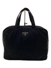 PRADA PRADA Handbag Nylon BLK Solid